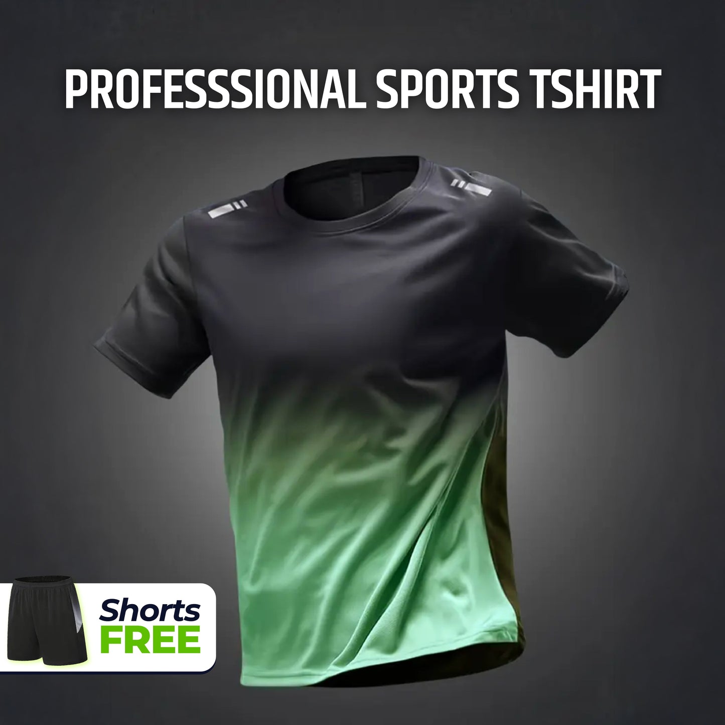 Men's Outdoor Sports Quick-Drying Breathable 2-Piece Combo Set 🏃♂️👕 (Get Shorts Free🔥)
