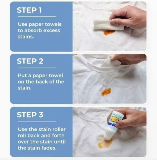 White Cotton Clothes Stain Remover